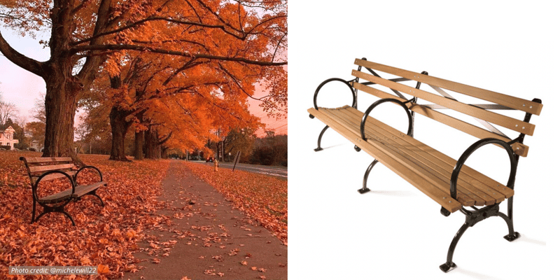 10 Favorite Scenes of Park Benches in Autumn preview 11
